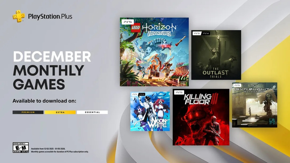 قائمة ألعاب PS Plus ديسمبر 2025