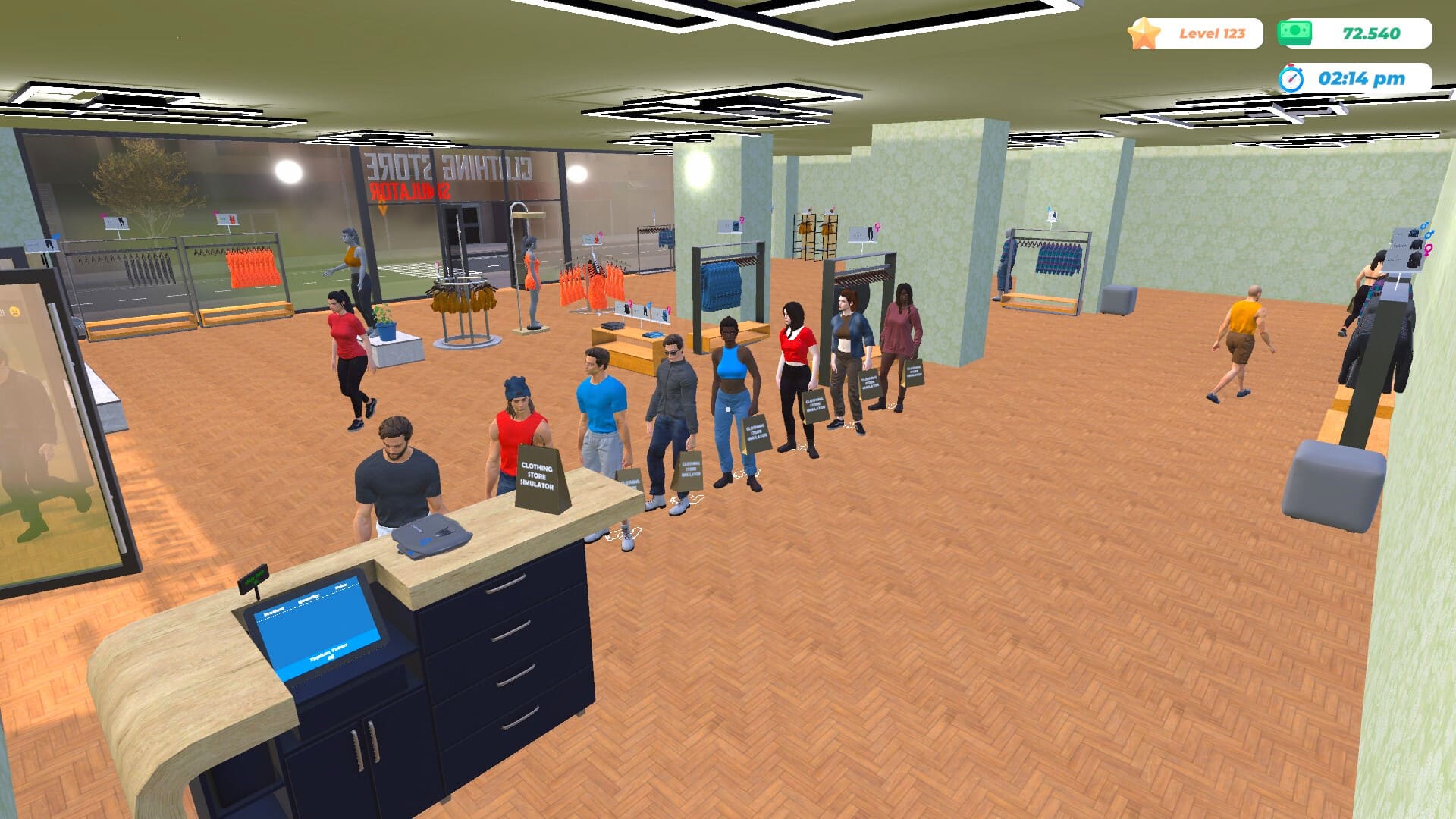 لعبة محاكاة متجر ألبسة Clothing Store Simulator: إليكم كل شيء عنها تحميل لعبة Clothing Store Simulator مضغوطة