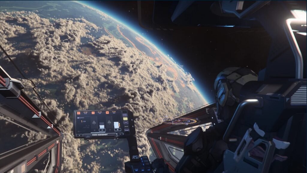 طور قصة Star Citizen وتجربة لعب بلا شاشات تحميل