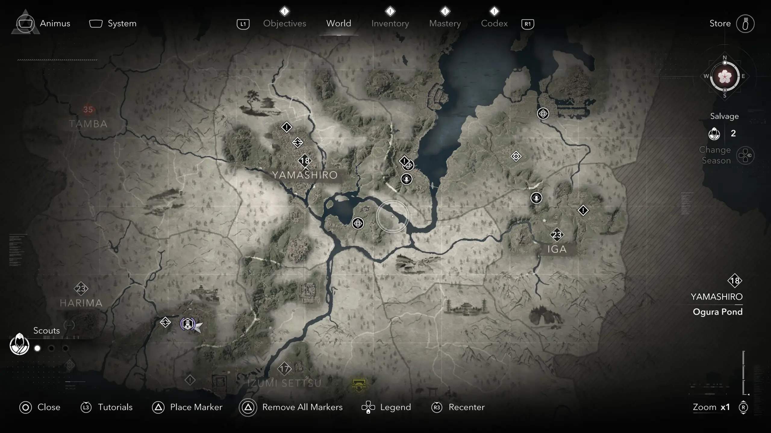 شرح كامل عن خريطة Assassin's Creed Shadows خريطة اساسن كريد شادو كاملة بالصور