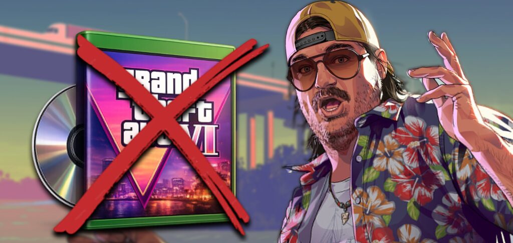 نسخة الأقراص من لعبة GTA 6