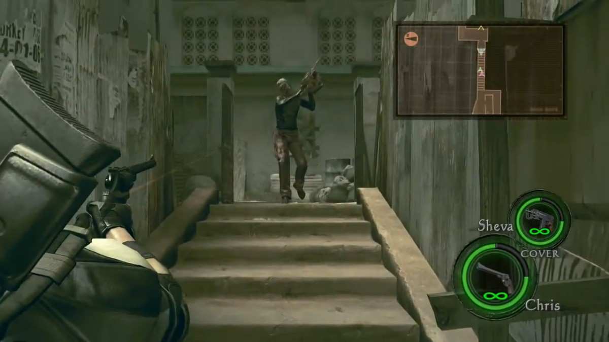 تختيم لعبة Resident Evil 5 الكامل من الألف إلى الياء