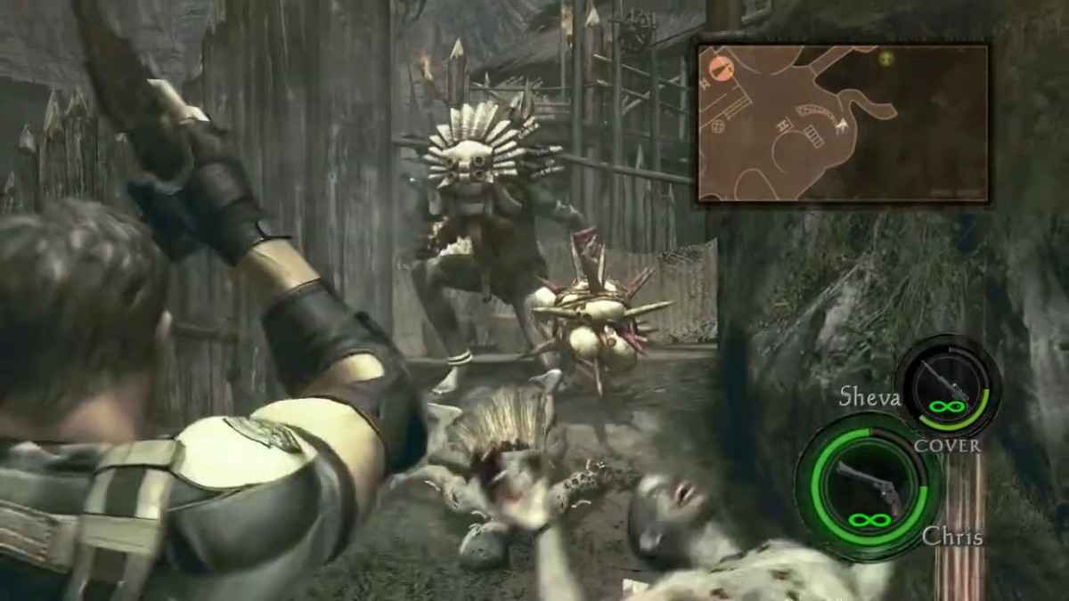 تختيم لعبة Resident Evil 5 الكامل من الألف إلى الياء