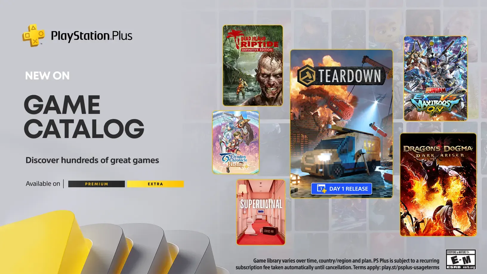 قائمة من الألعاب تم إضافتها مجانًا لمكتبة بلايستيشن PS Plus، تعرف عليها