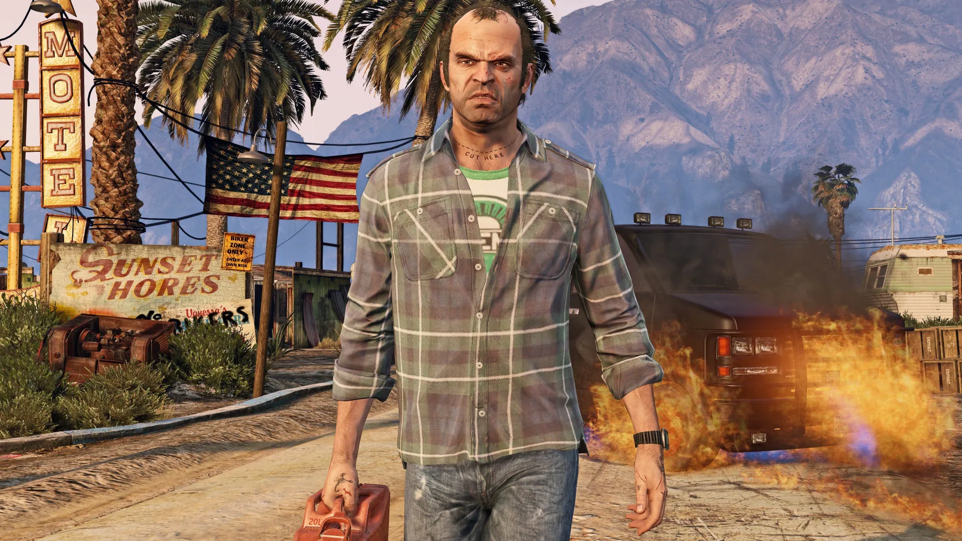 ممثل شخصية تريفور قام بالتسجيل لمحتوى GTA 5 الإضافي قبل أن يتم إلغاؤه