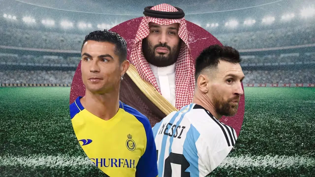 ميسي ينافس رونالدو ويرحب بك في السعودية!