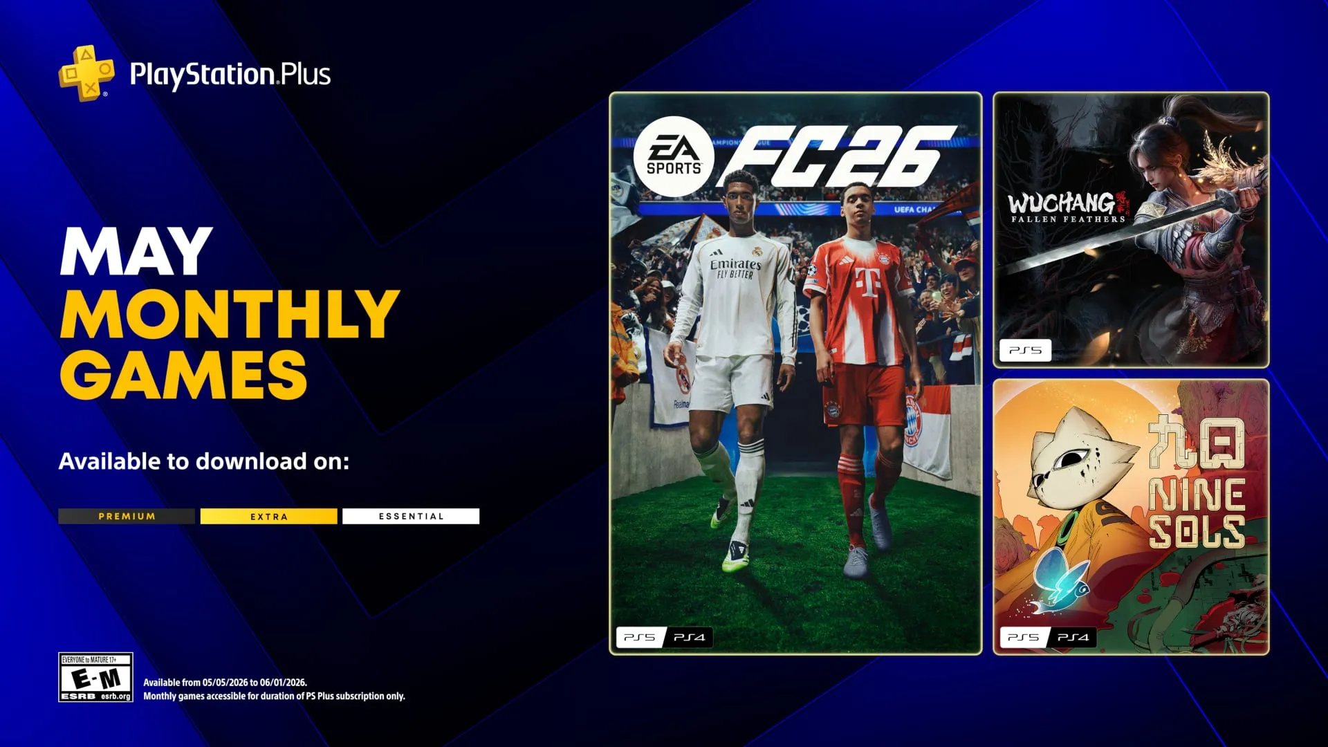 الكشف عن قائمة ألعاب PS Plus مايو 2026