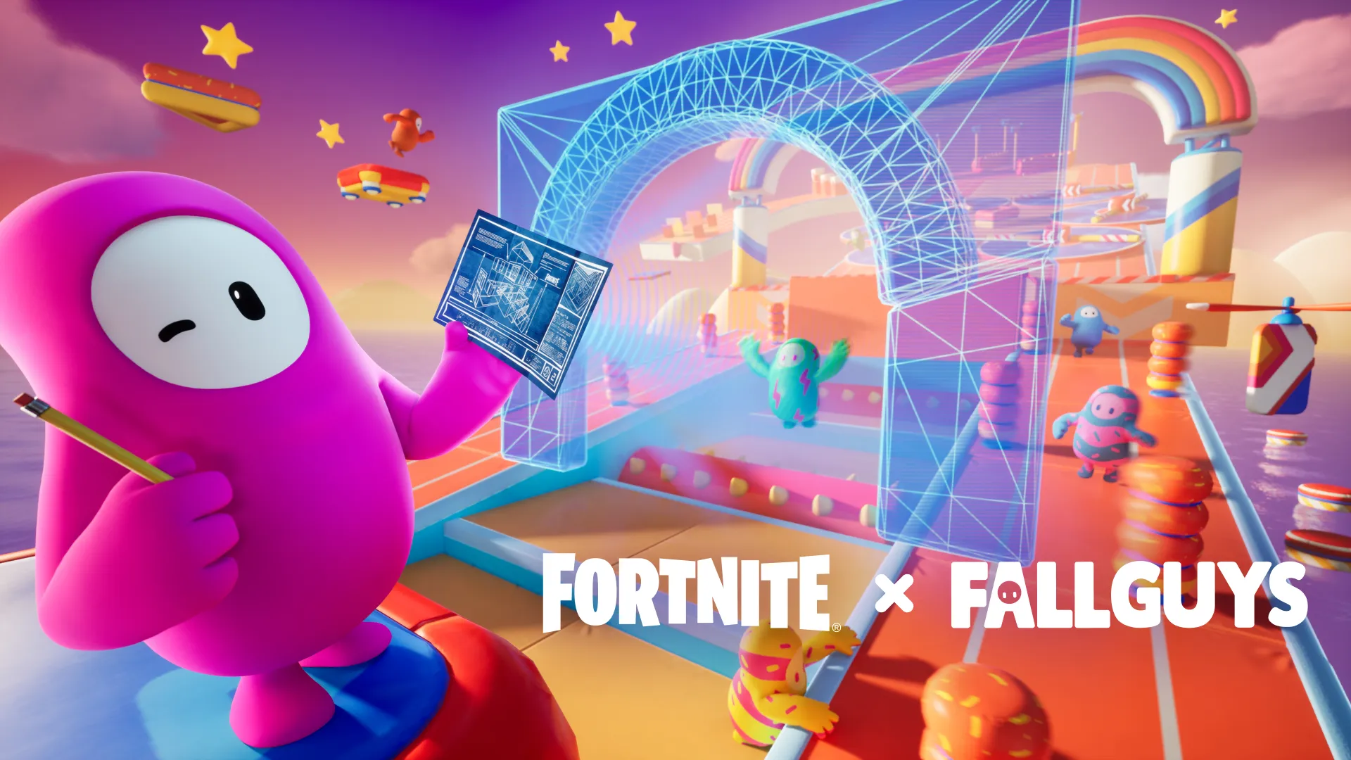 لعبة Fall Guys تنضم إلى Fortnite في تعاون مثير