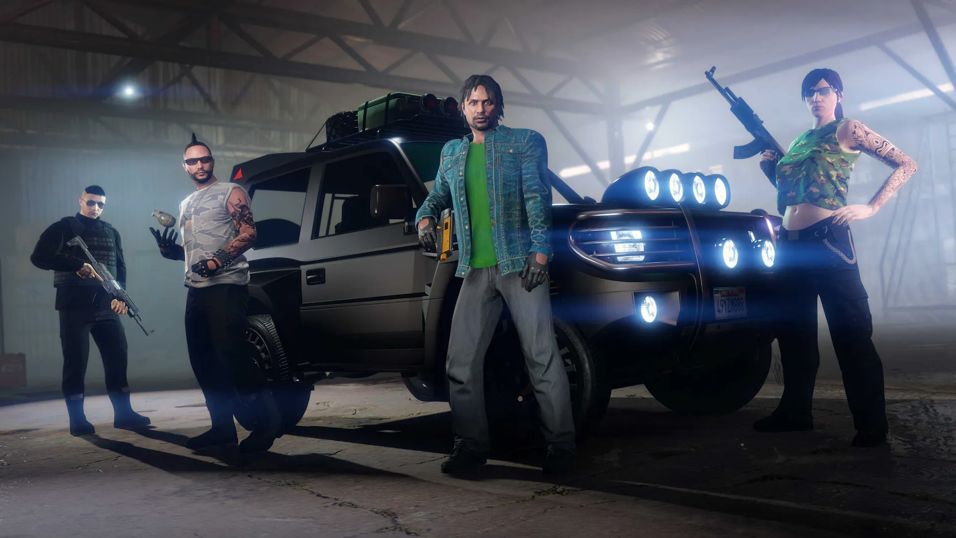 نجوم GTA 5 يشوقون إلى عودتهم جميعًا في تحديث جديد لطور الأونلاين GTA Online