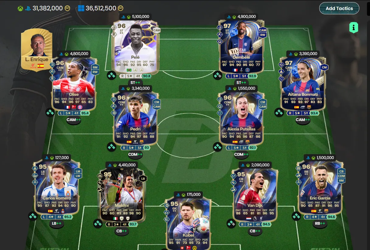 كل ما تريد معرفته عن بناء تشكيلة الفرق في EA Sports FC 26 وامتلاك أقوى فريق