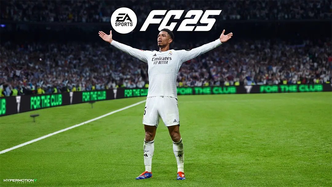 لاعب ريال مدريد وإنجلترا جود بيلينجهام نجم الغلاف الرسمي للعبة فيفا الجديدة