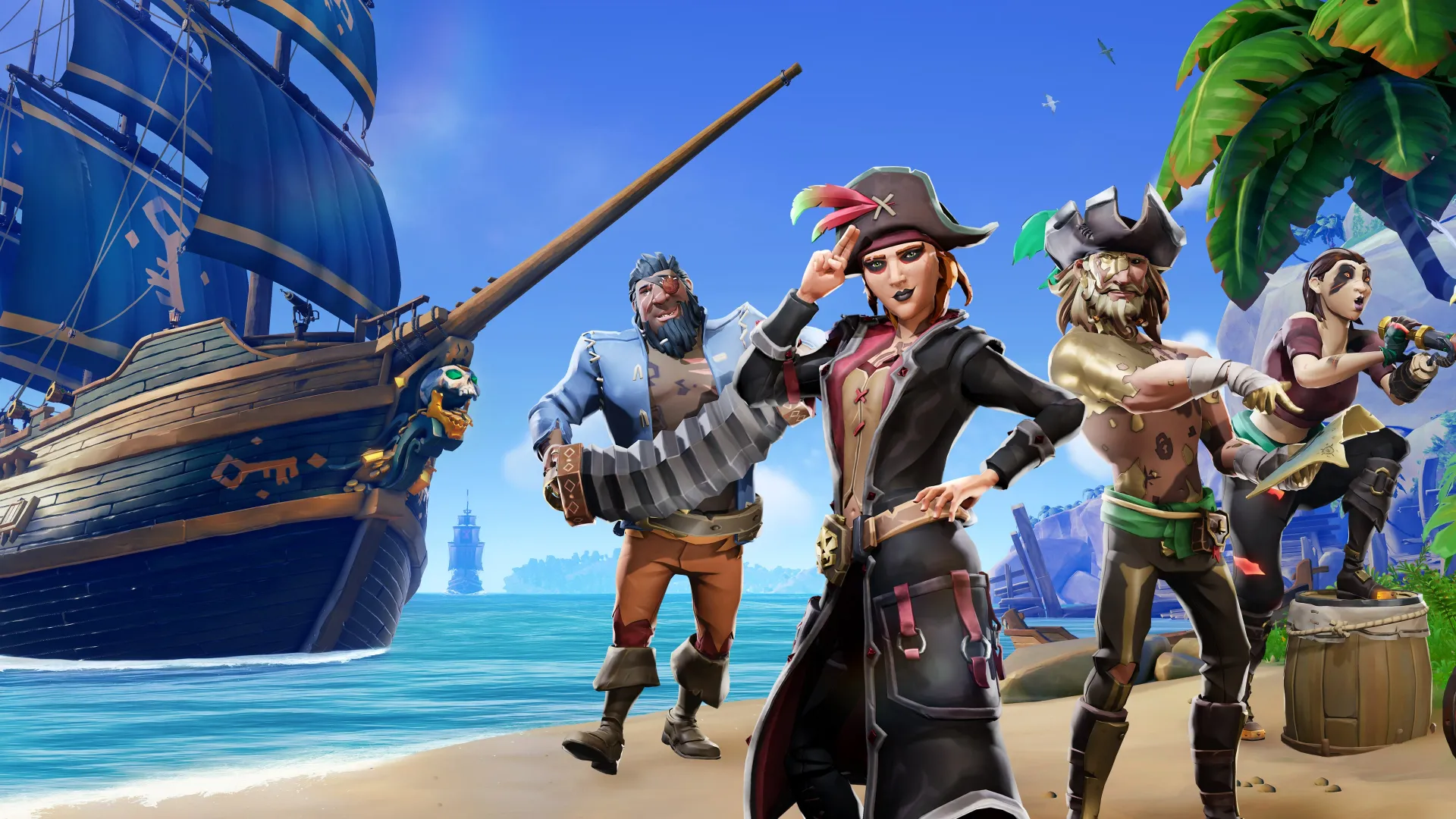لعبة Sea of Thieves تتصدر قائمة الطلبات المسبقة عبر متجر PlayStation