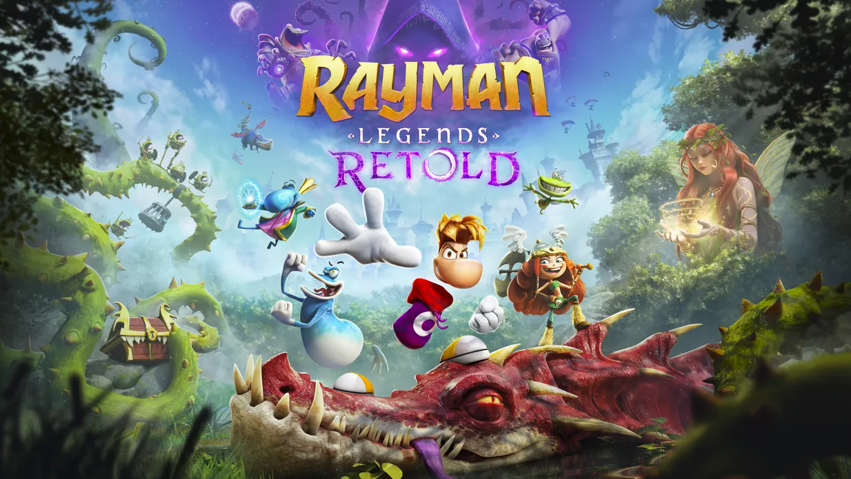 الصورة الرسمية للعبة Rayman Legends Retold